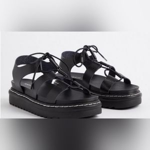 Torrid size 13W lace up gladiator sandals